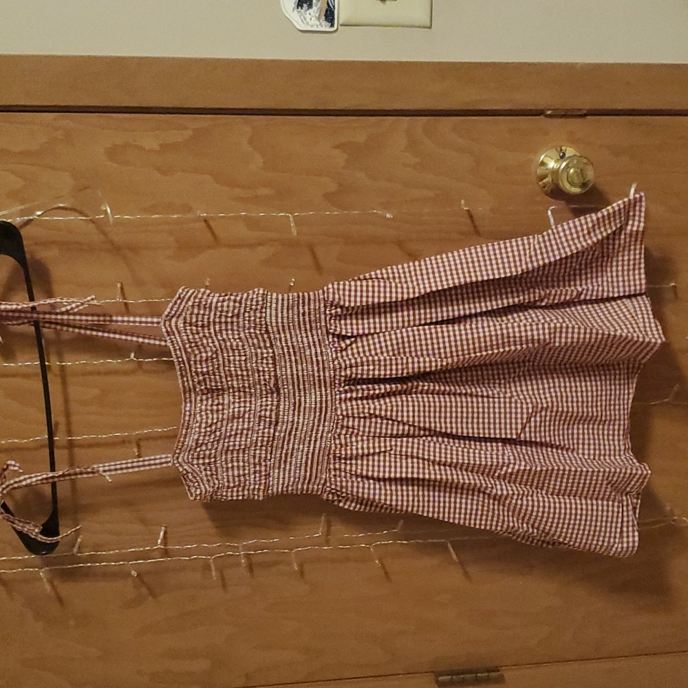 Red Gingham Dress